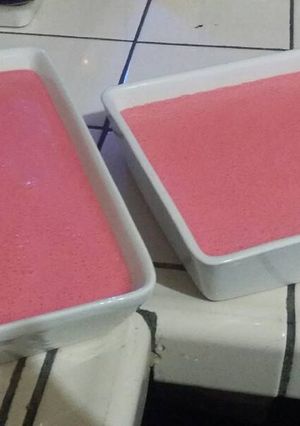 Una foto de Mousse de fresa