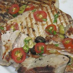 A picture of Tuna grilled.