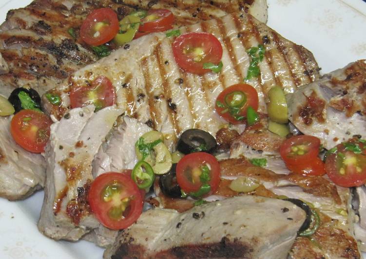 Recipe of Homemade Tuna grilled