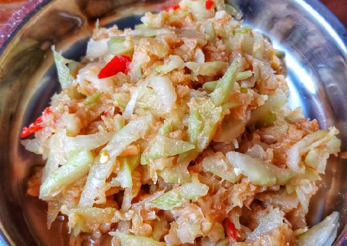 Yuk intip, Resep gampang memasak Rasan Mangga Muda  menggugah selera