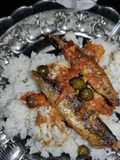 Sambal ikan keranjang cempokak/ terong kepinjit