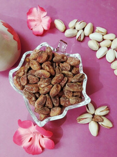 عکسی از دستور پسته شور😃 (ایده یلدا)