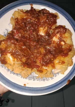 Foto resep Ayam geprek sambal instan