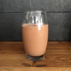 A picture of Chocolate Nut Banana Protein Shake (V,GF, DF).