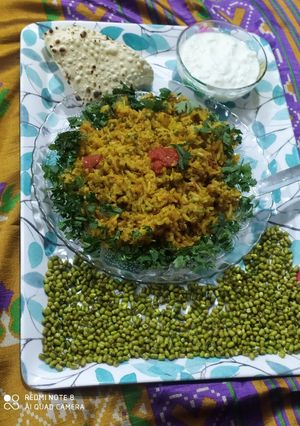 મગ પુલાવ રેસીપી મુખ્ય ફોટો
