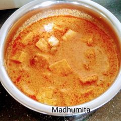 A picture of Spicy Masala Paneer.