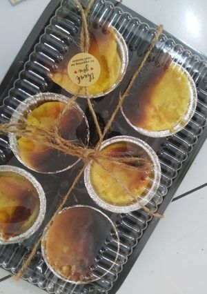 Foto resep Easy peasy BURNT CHEESECAKE ala Luvita Ho