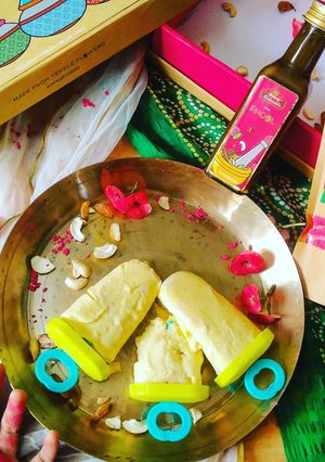কুলফি আইসক্রিম (kulfi ice cream recipe in Bengali) রেসিপির প্রধান ছবি