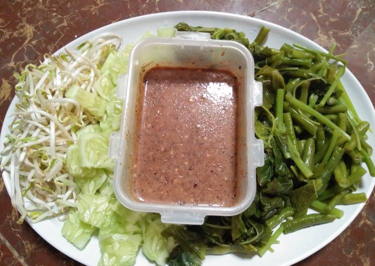 Pecel sayur #bikinramadhanberkesan