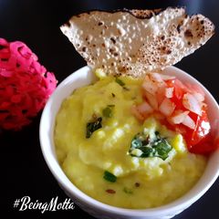 Dahiwali Moong dal Khichdi A picture of Dahiwali Moong dal Khichdi.