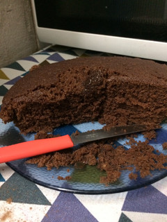 Una foto de Torta de chocolate fácil al micro