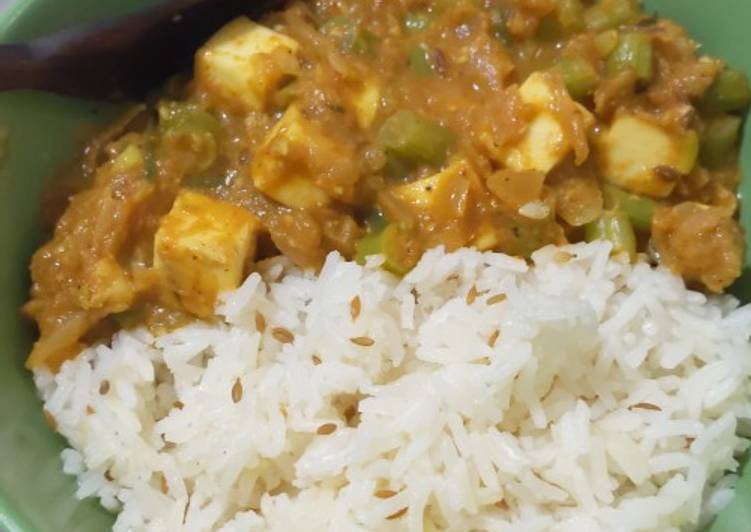 Recipe of Any-night-of-the-week Mattar Paneer