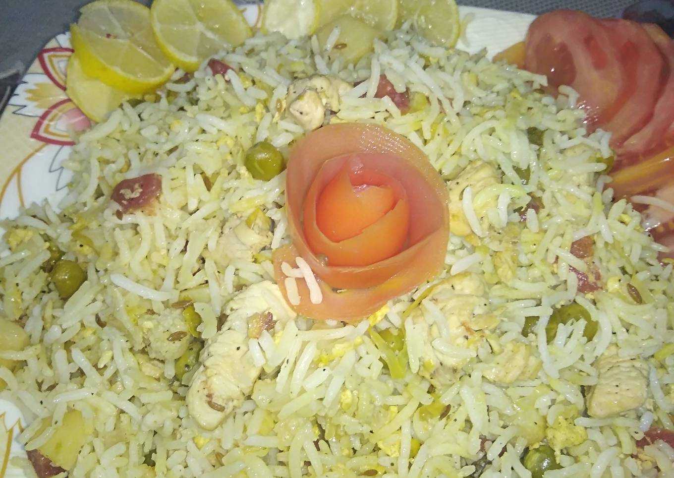 Chinese rice made by sumaira jabee