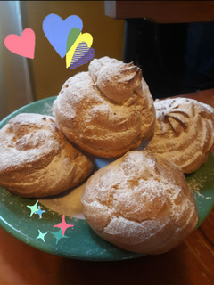 Una foto de Repollitos o profiteroles