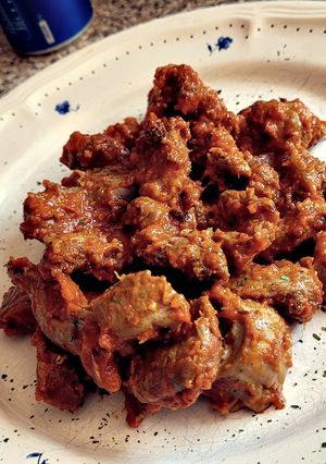 Una foto de Mollejas en salsa de tomate