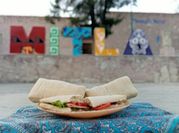 Una foto de pan ciabatta íntegral
