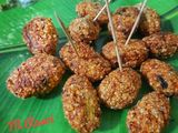 क्रंची साबुदाणा पाॅपस (Crunchy Sabudana Pops Recipe In Marathi)