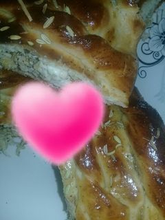 صورة لوصفة خبز محشي
