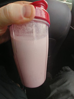 A picture of Anytime smoothie.