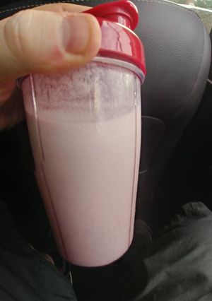 A picture of Anytime smoothie.