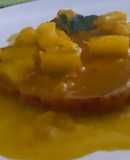 Chuletas de cerdo en salsa de piña