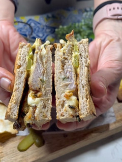 Una foto de Sándwich cubano
