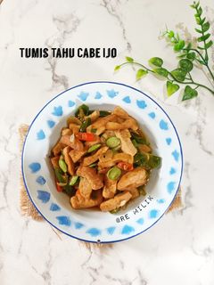 Foto resep 286. Tumis Tahu Cabe Ijo