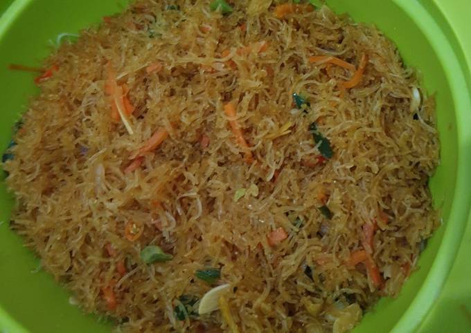 Yuk intip, Bagaimana cara memasak Bihun wortel goreng  lezat