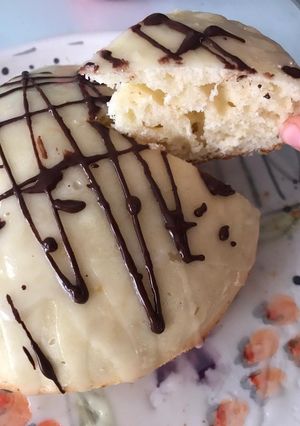 Una foto de Budín de limón! Súper esponjoso y hecho en la sartén!!
