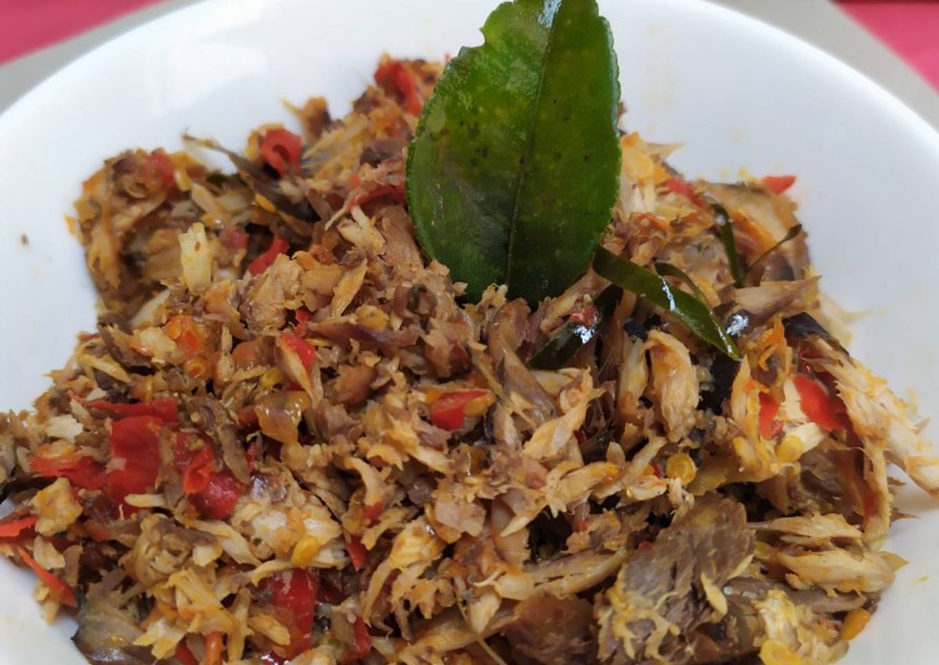 Tongkol Suwir Rica