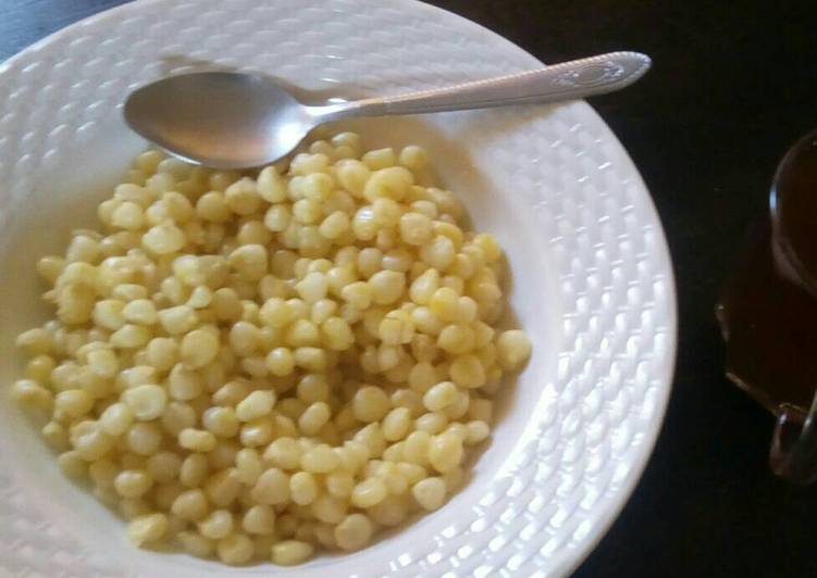 Recipe of Super Quick Homemade Cooked-maize