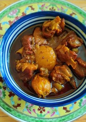 বাঙালি পাঁঠার মাংসের ঝোল (bangali pathar mangsher jhol recipe in Bengali) রেসিপির প্রধান ছবি