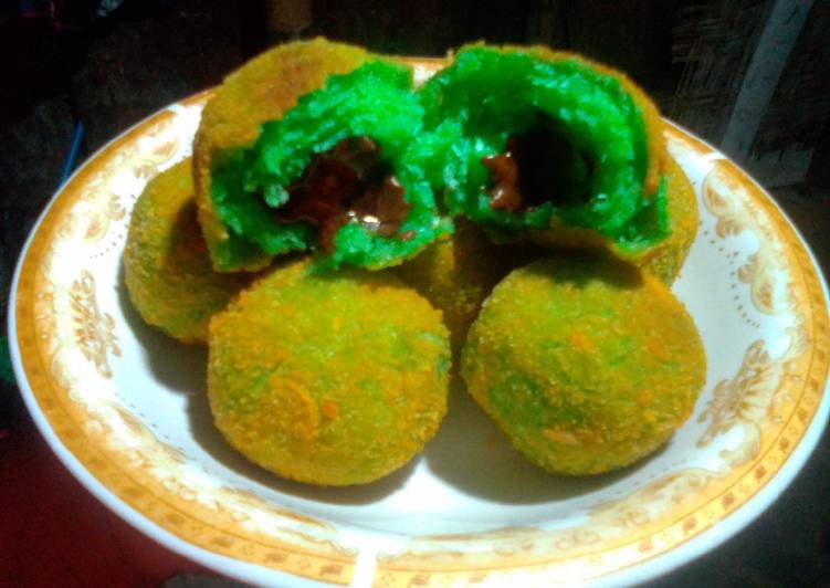 Resep Getuk crispy coklat pandan, Sempurna