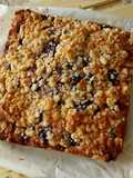 Torta crumble di ciliegie