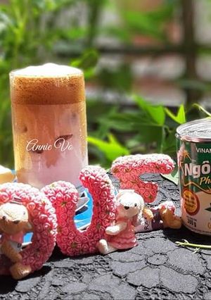 Hình của món Cà phê Dalgona.