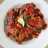 Ikan asap masak batokok (balado Padang Minangkabau)