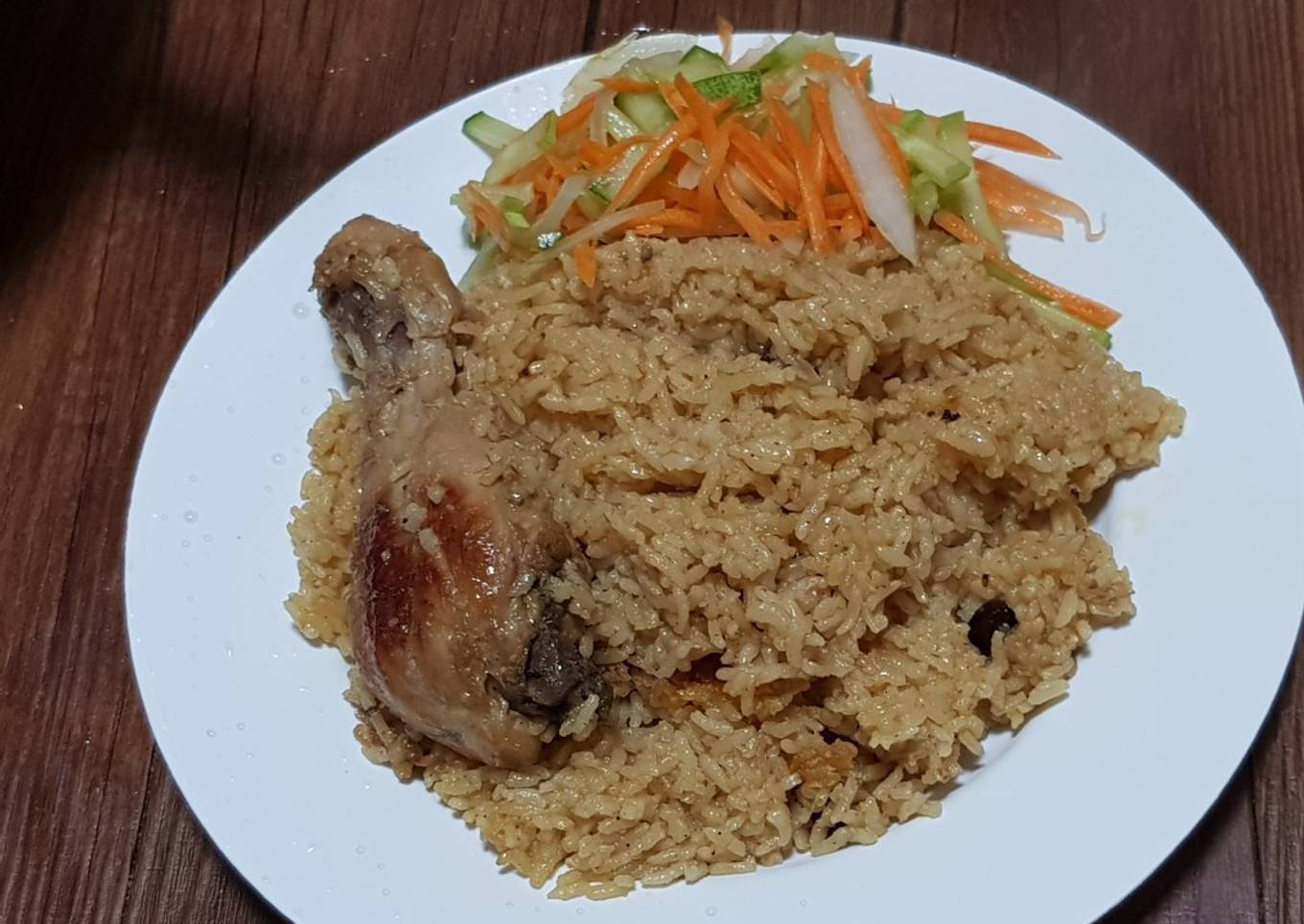 Nasi briyani ayam Bengali