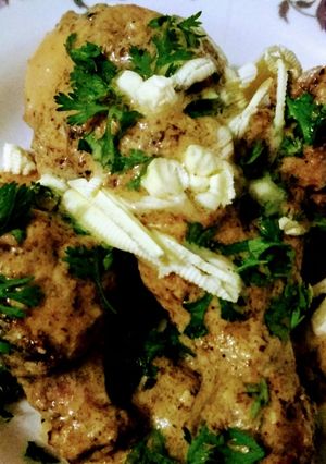 A picture of Chicken Afghani.