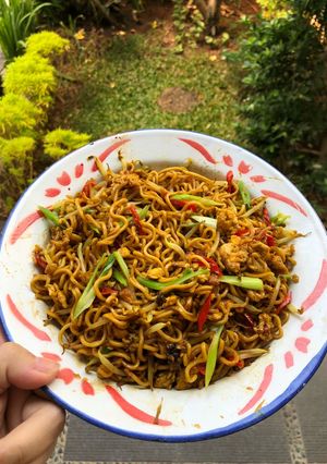 Foto resep Mie goreng sederhana