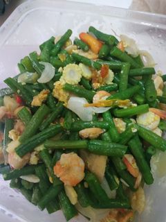 Foto resep Tumis Kacang Panjang mix udang dan telur #25