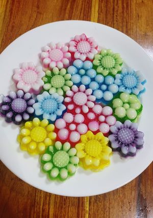 รูปของ วุ้นหลากสี