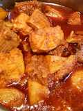Shankar mach r curry or Ray fish curry