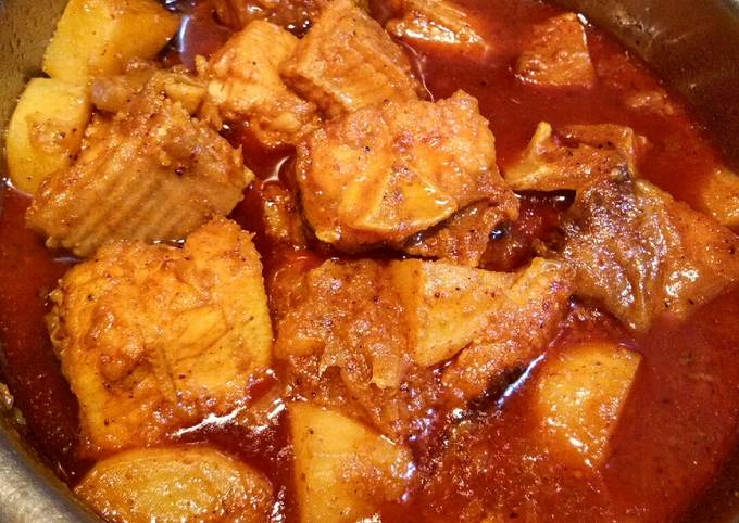So Delicious Mexican Cuisine Shankar mach r curry or Ray fish curry