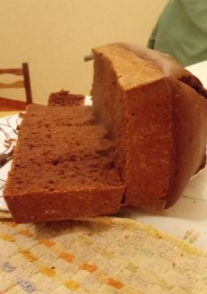 Una foto de Budín integral de chocolate