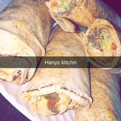 A picture of Shawarma.