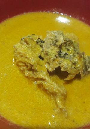 A picture of Plain egusi soup.