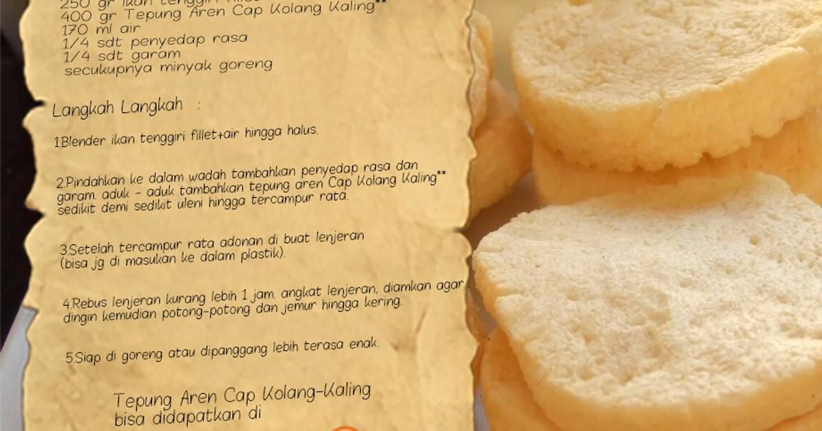 1.141 resep kerupuk tepung enak dan sederhana - Cookpad