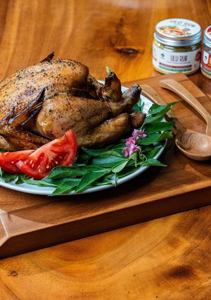 Foto resep Whole Chicken with Stuffing