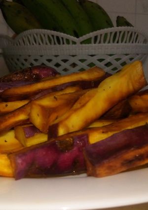 A picture of Sweet potato fries.
