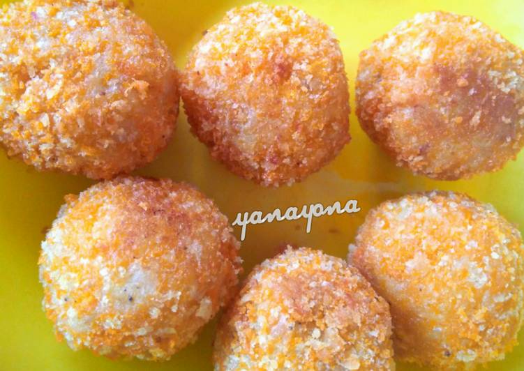 Resep masakan Bola-Bola Pisang Crispy Lumer | Resep Bumbu Bola-Bola Pisang Crispy Lumer Yang Enak Dan Lezat